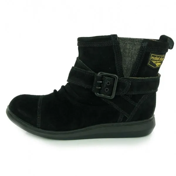 Rocket Dog MINT Womens Suede Boots Black