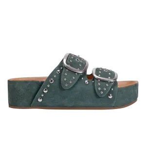 Sayge Footbed Studded Sandal -MARC FISHER