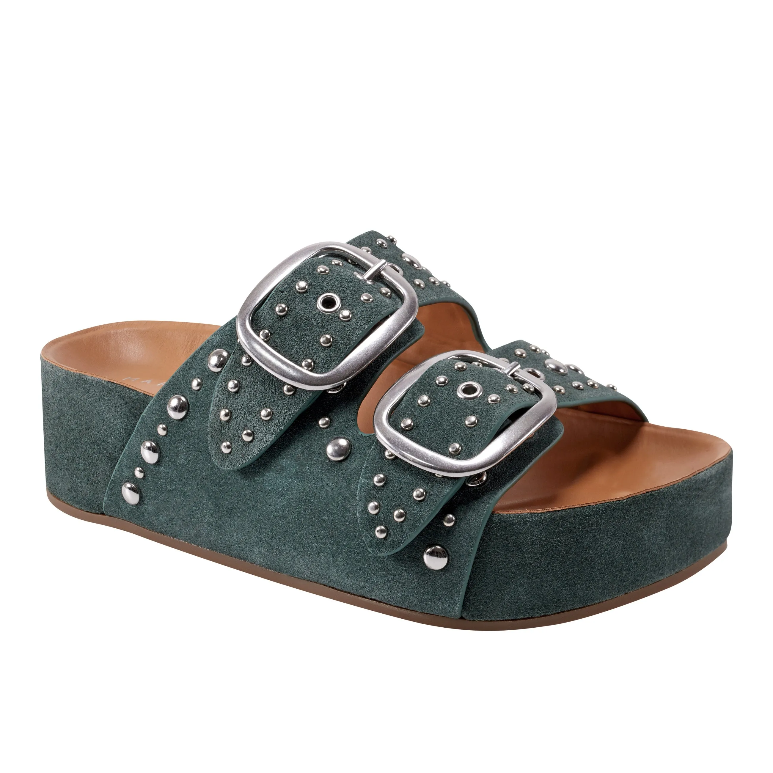 Sayge Footbed Studded Sandal -MARC FISHER