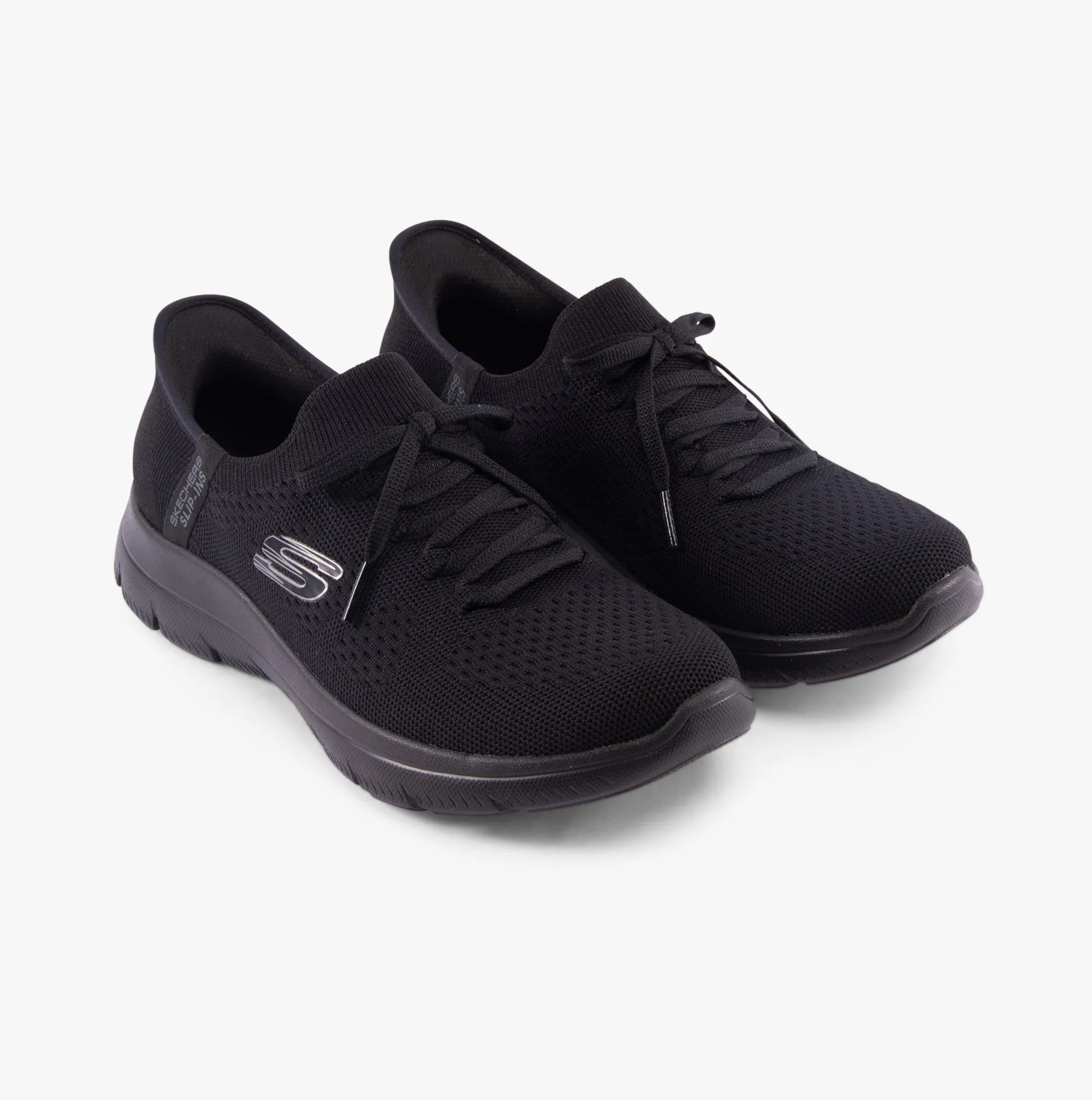 Skechers 150263/BBK SUMMITS-NEW DAILY Womens Trainers Black