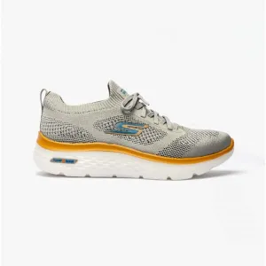 Skechers 216083/GRY GO WALK HYPER BURST -MARITIME Mens Trainers Grey/Light Blue
