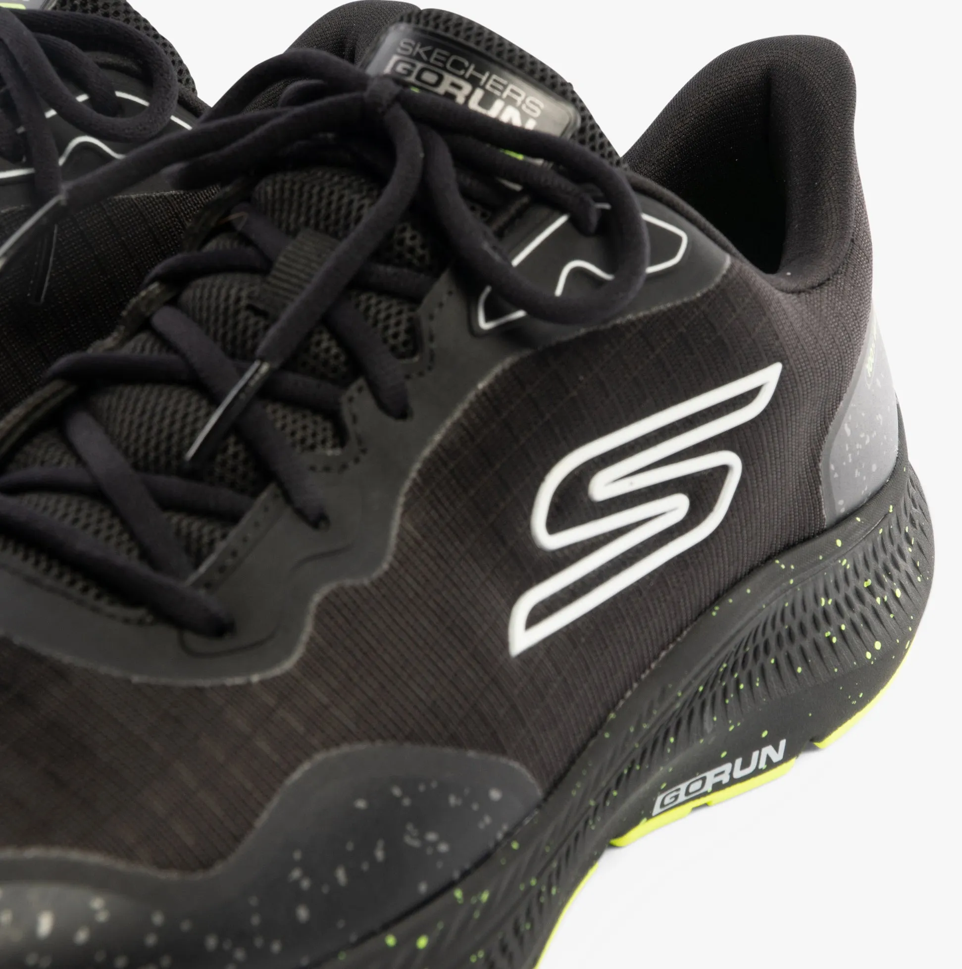 Skechers 220874/BKLM GO RUN CONSISTENT 2.0 - PIEDMONT Mens Trainers Black/Lime