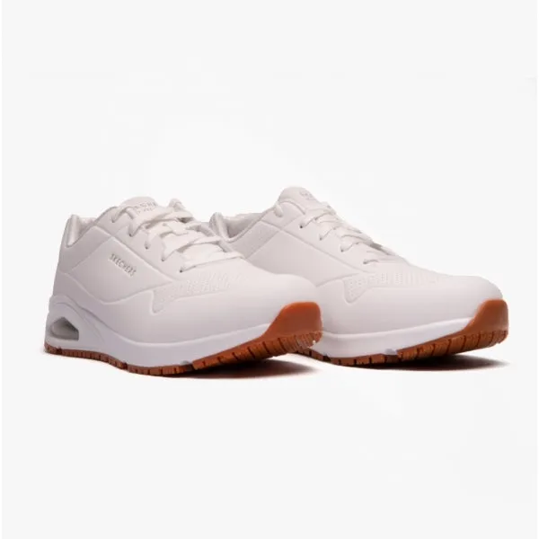 Skechers Work 200054EC/WHT 200054EC UNO SR - SUTAL Mens Trainers White