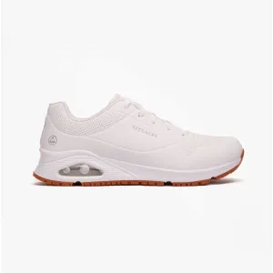 Skechers Work 200054EC/WHT 200054EC UNO SR - SUTAL Mens Trainers White