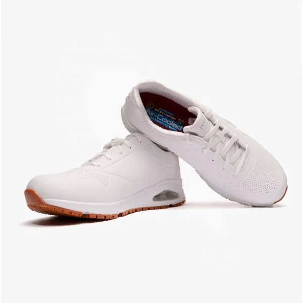 Skechers Work 200054EC/WHT 200054EC UNO SR - SUTAL Mens Trainers White