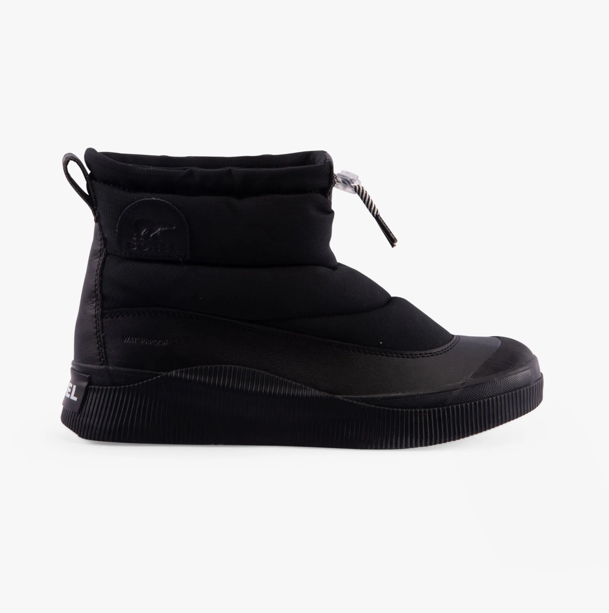 Sorel OUT N ABOUT IV PUFFY Womens Winter Boots Black