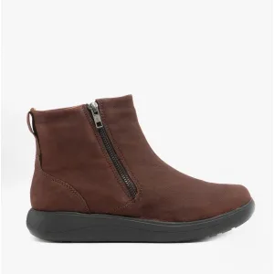 Strive BAMFORD II Womens Leather Ankle Boots Moro Brown