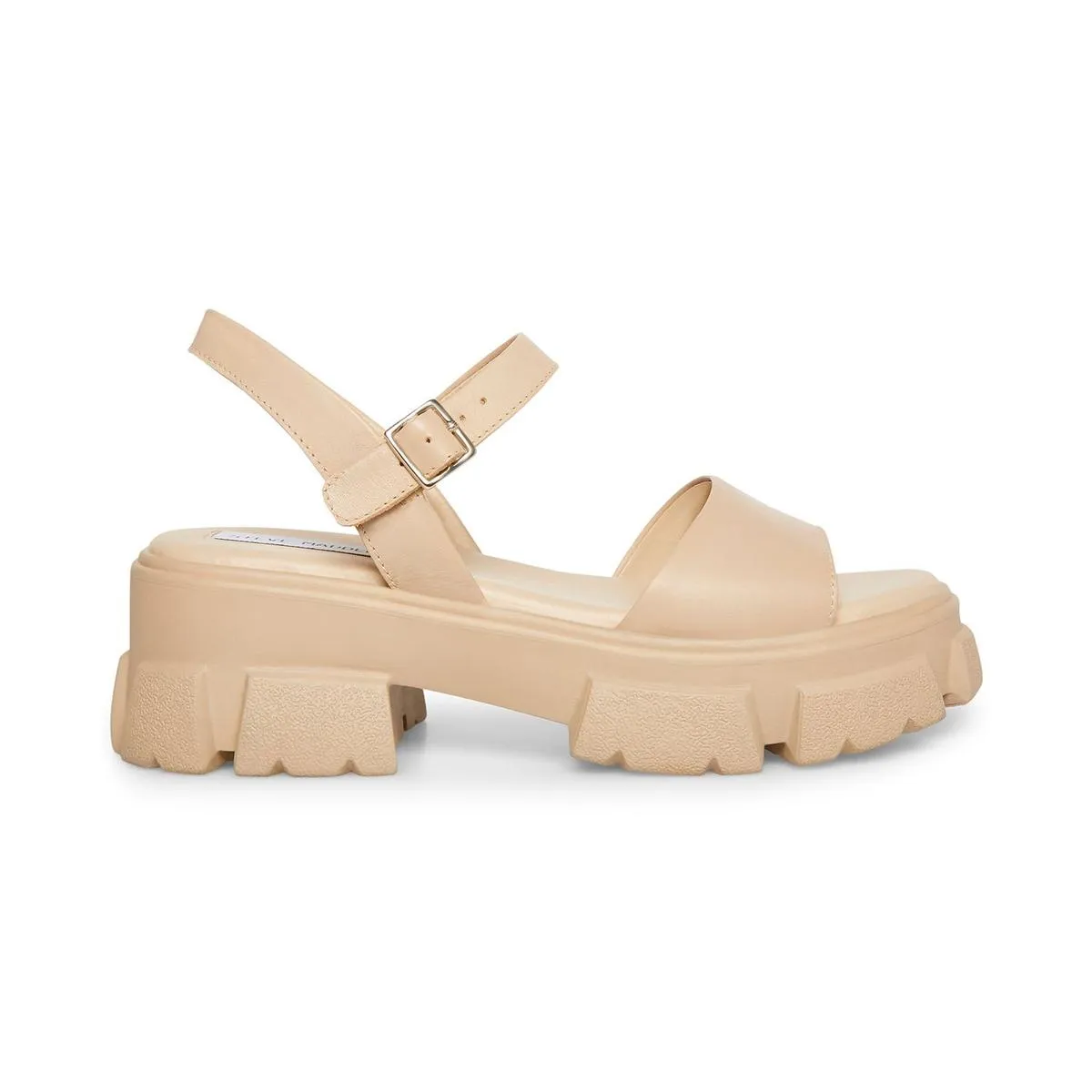 Tazia Womens Leather Block Heel Gladiator Sandals