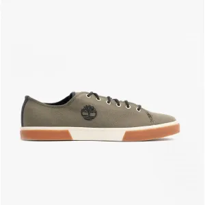 Timberland UNION WHARF EK  Mens Canvas Trainers Dark Green
