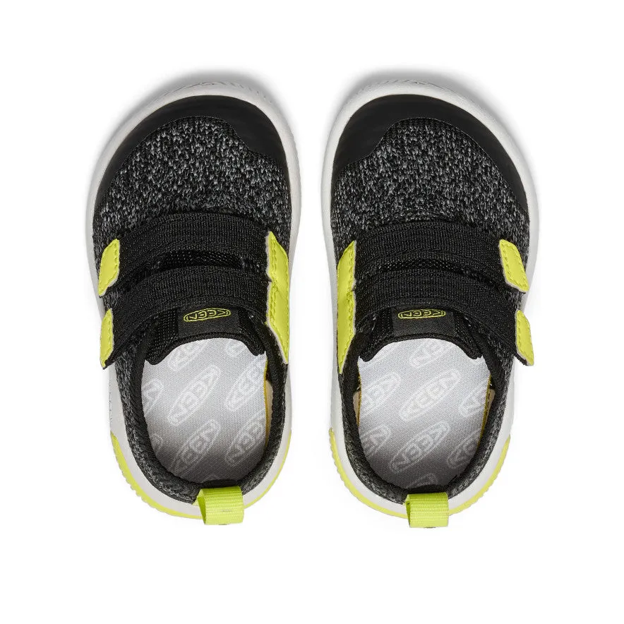 Toddlers' KNX Knit Double Strap  |  Black/Evening Primrose KEEN