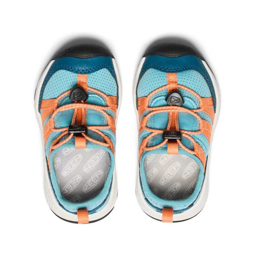 Toddlers' Motozoa Sneaker  |  Legion Blue/Tangerine KEEN