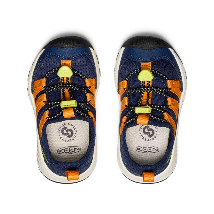 Toddlers' Motozoa Sneaker  |  Naval Academy/Bright Marigold KEEN