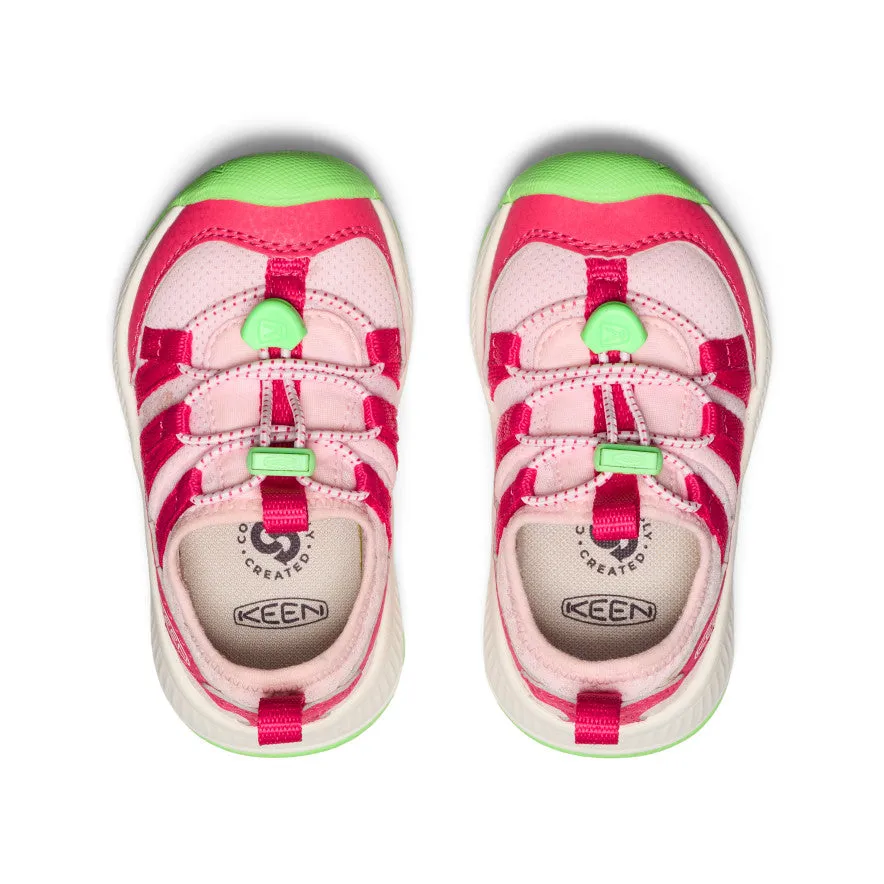 Toddlers' Motozoa Sneaker  |  Raspberry/Summer Green KEEN