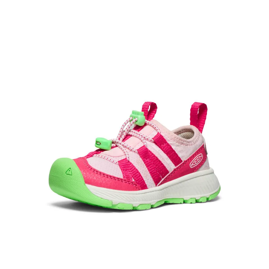 Toddlers' Motozoa Sneaker  |  Raspberry/Summer Green KEEN