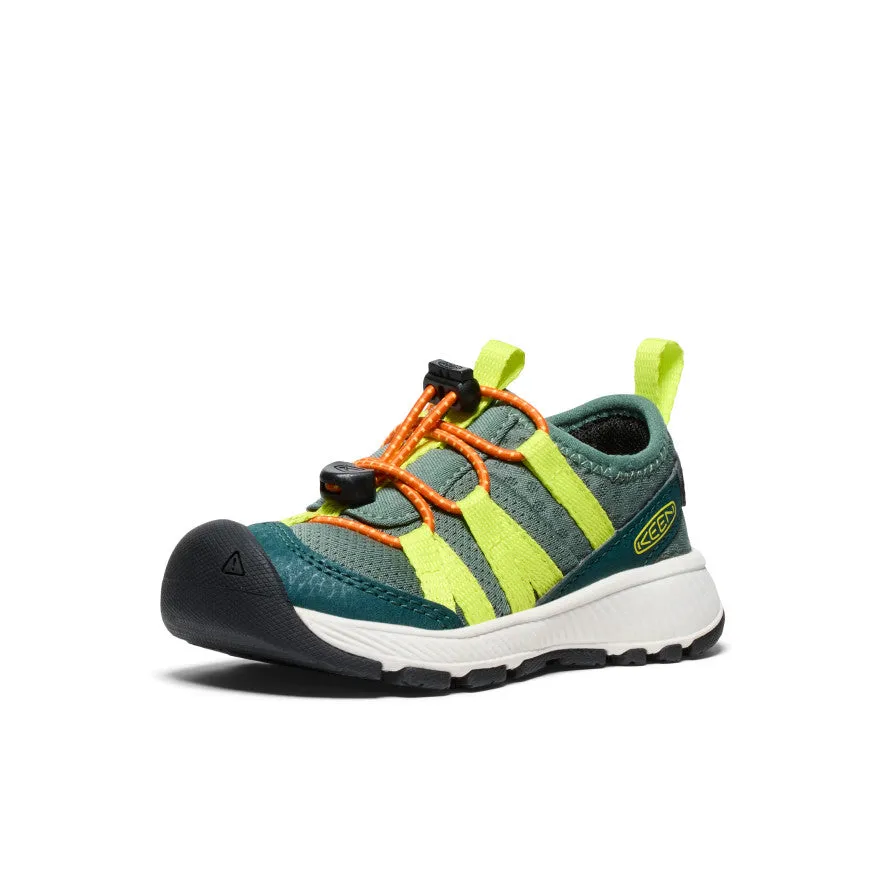 Toddlers' Motozoa Sneaker  |  Sea Moss/Scarlet Ibis KEEN