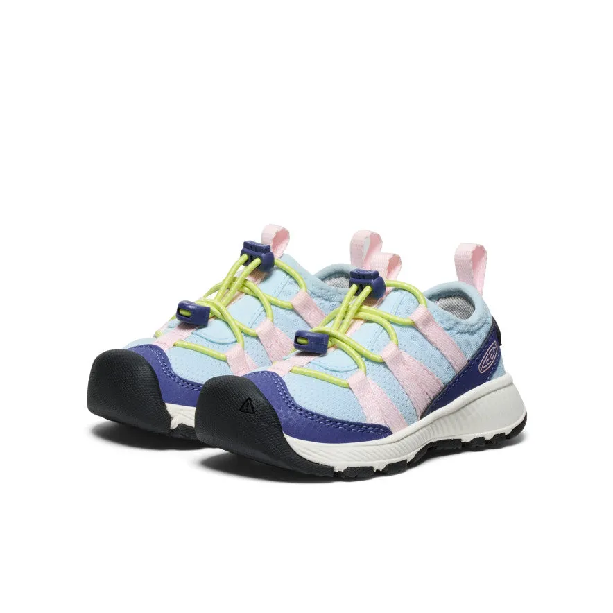 Toddlers' Motozoa Sneaker  |  Skipper Blue/Giggle Pink KEEN