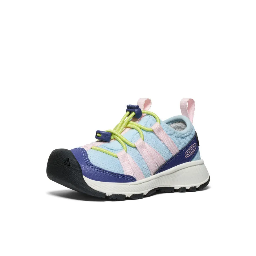 Toddlers' Motozoa Sneaker  |  Skipper Blue/Giggle Pink KEEN