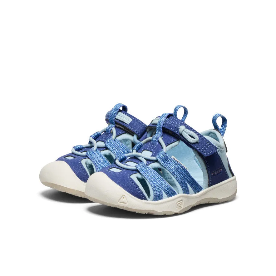 Toddlers' Moxie Sandal  |  Skipper Blue/Giggle Pink KEEN