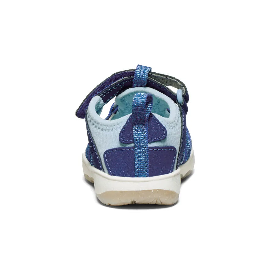 Toddlers' Moxie Sandal  |  Skipper Blue/Giggle Pink KEEN