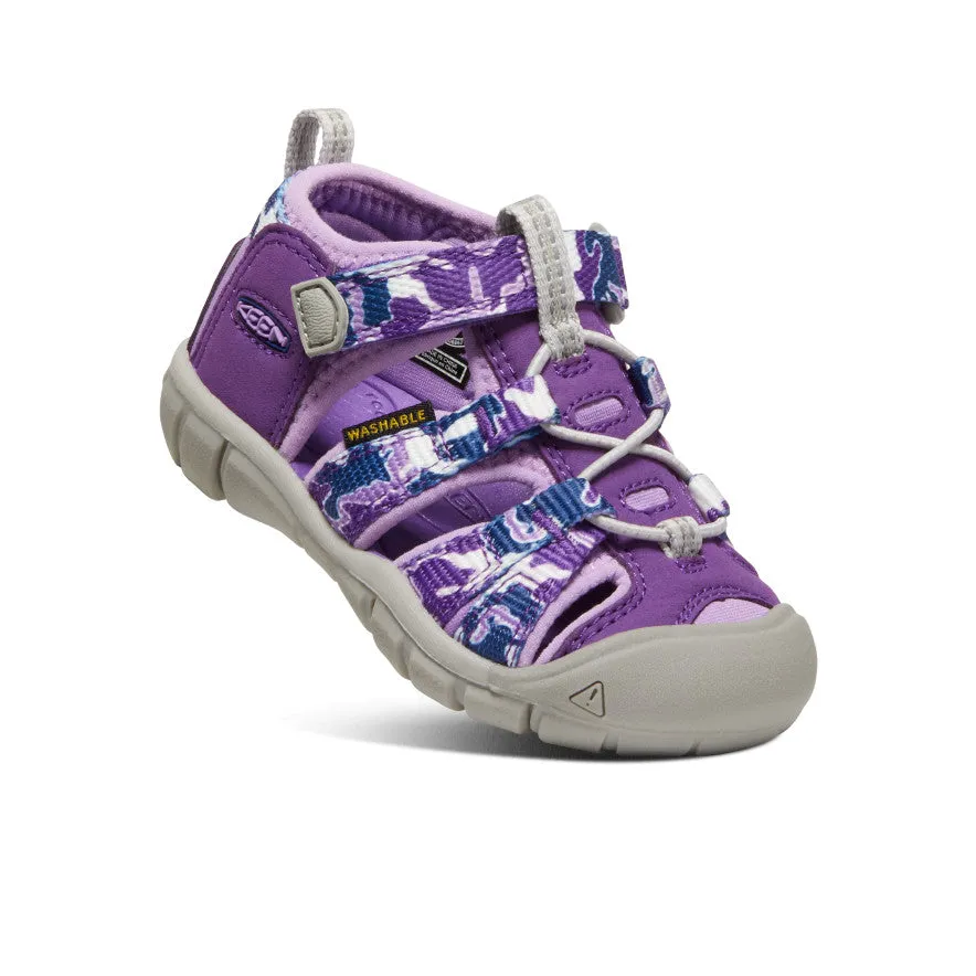 Toddlers' Seacamp II CNX  |  Camo/Tillandsia Purple KEEN