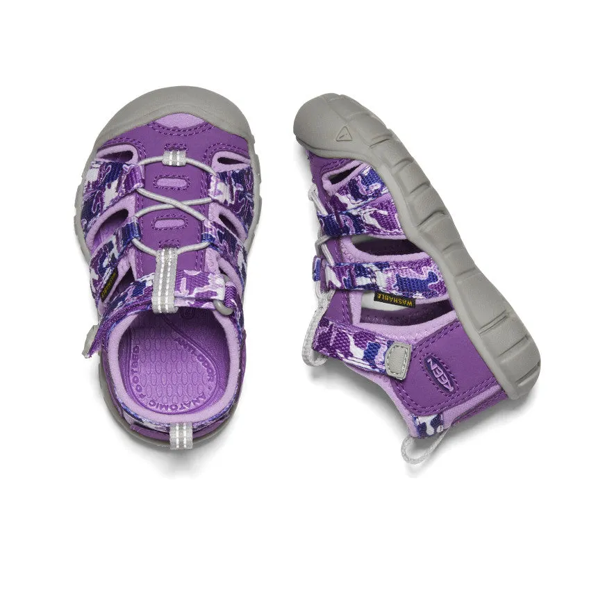 Toddlers' Seacamp II CNX  |  Camo/Tillandsia Purple KEEN