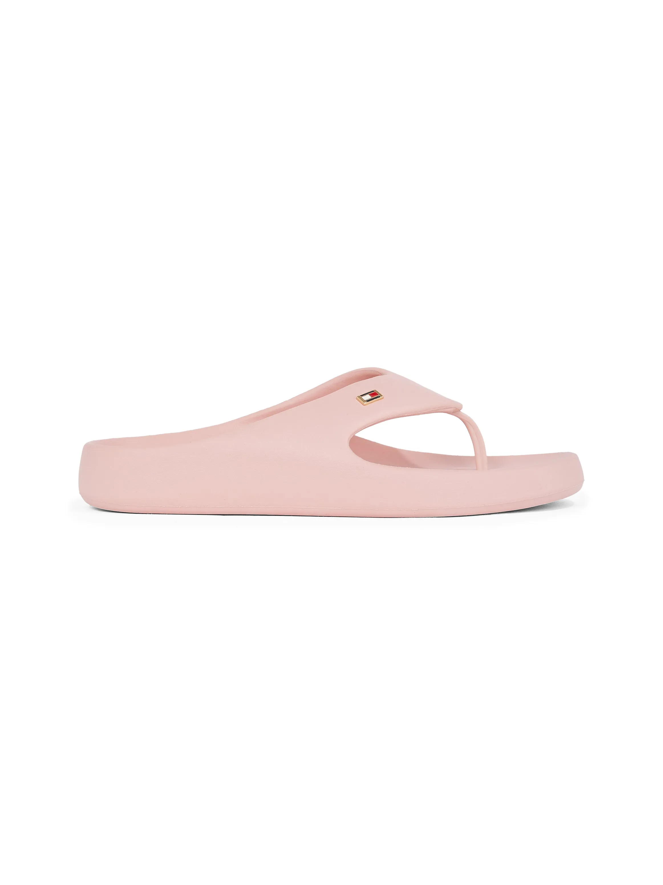 Tommy Hilfiger ENAMEL FLAG CONTOURED Womens Sandals Foggy Pink