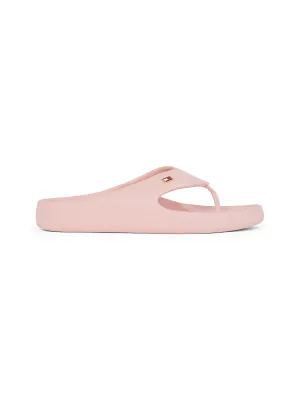 Tommy Hilfiger ENAMEL FLAG CONTOURED Womens Sandals Foggy Pink