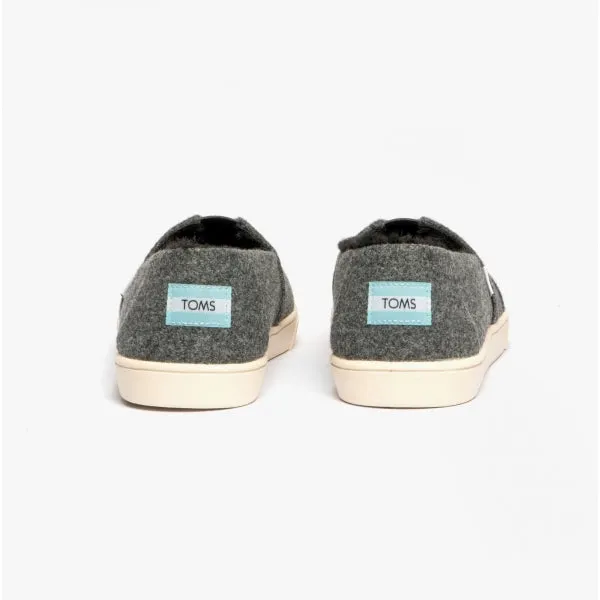 TOMS ALPARGATA CUPSOLE Womens Slip On Grey