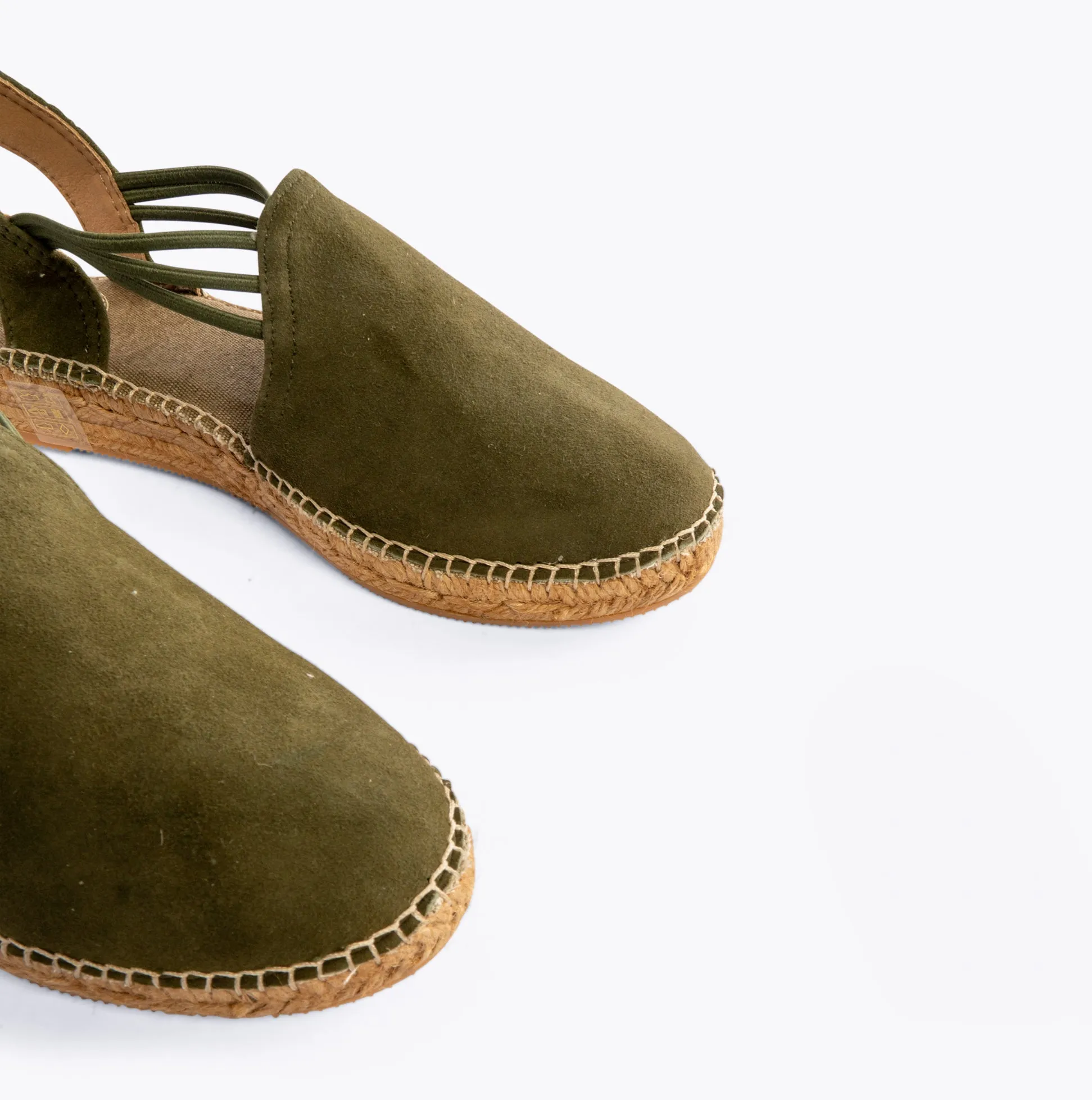 Toni Pons TER Womens Vegan Wedge Espadrilles Khaki