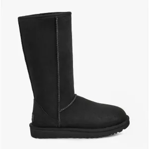 UGG CLASSIC TALL II Womens Sheepskin Boots Black