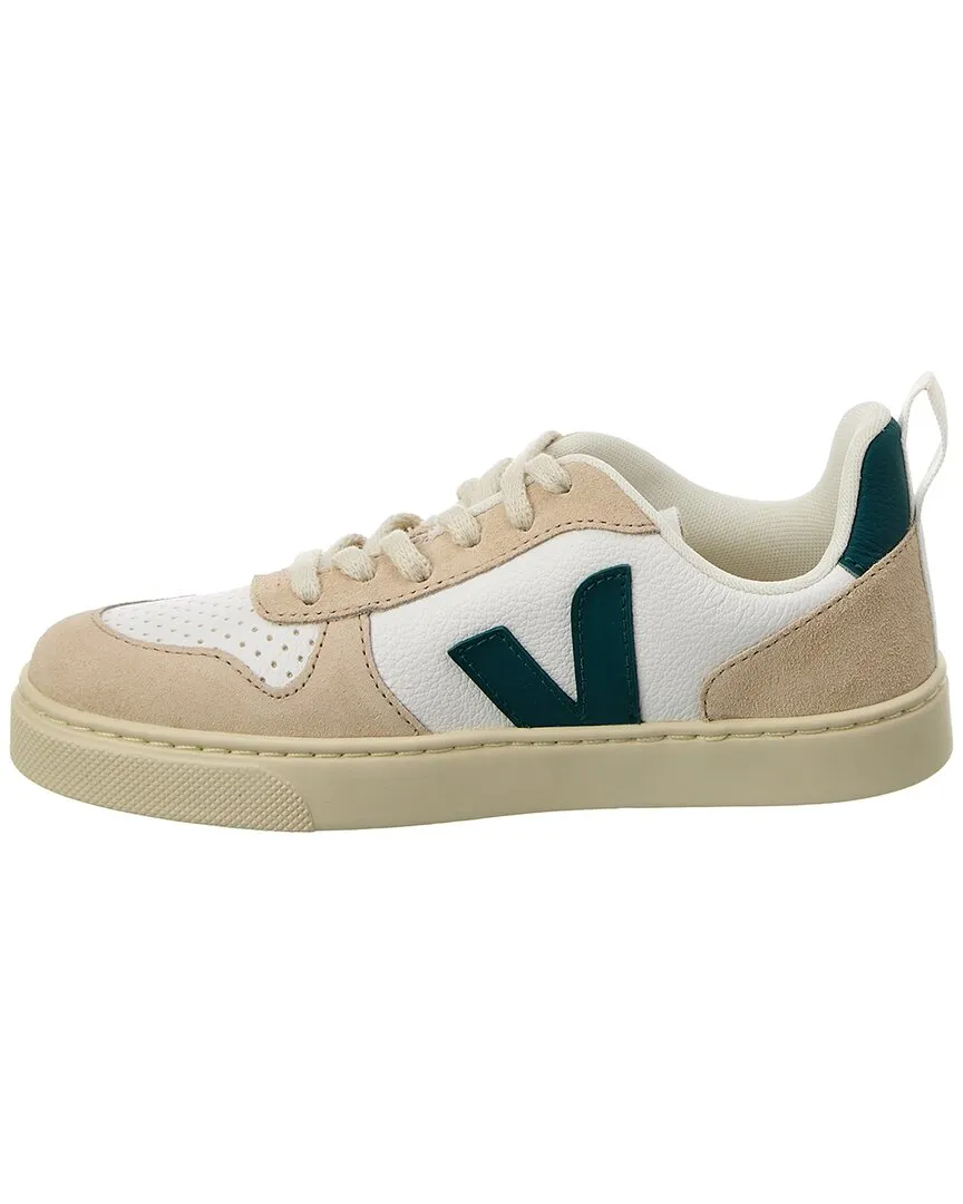 VEJA Small V-10 Laces Leather Sneaker