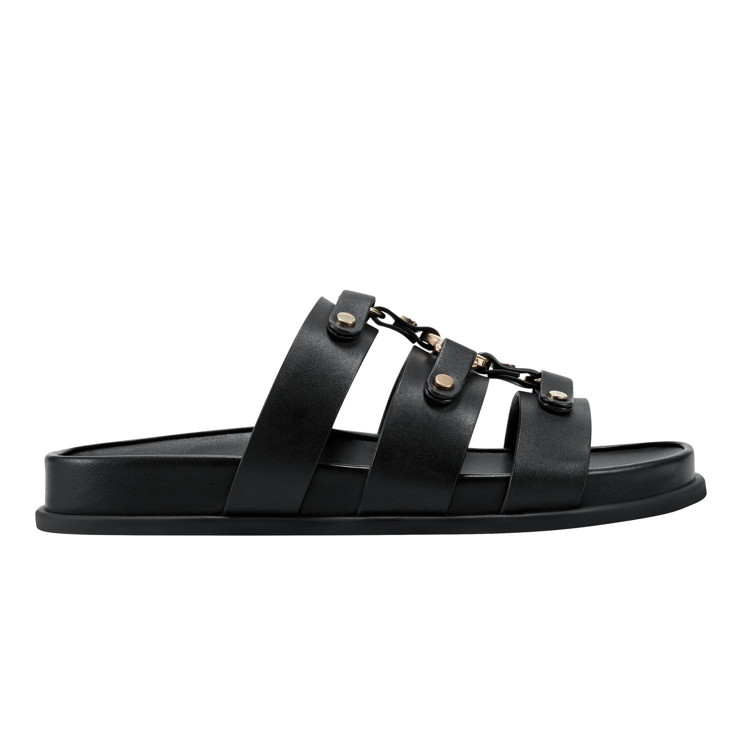 Verity Flat Footbed Sandal -MARC FISHER