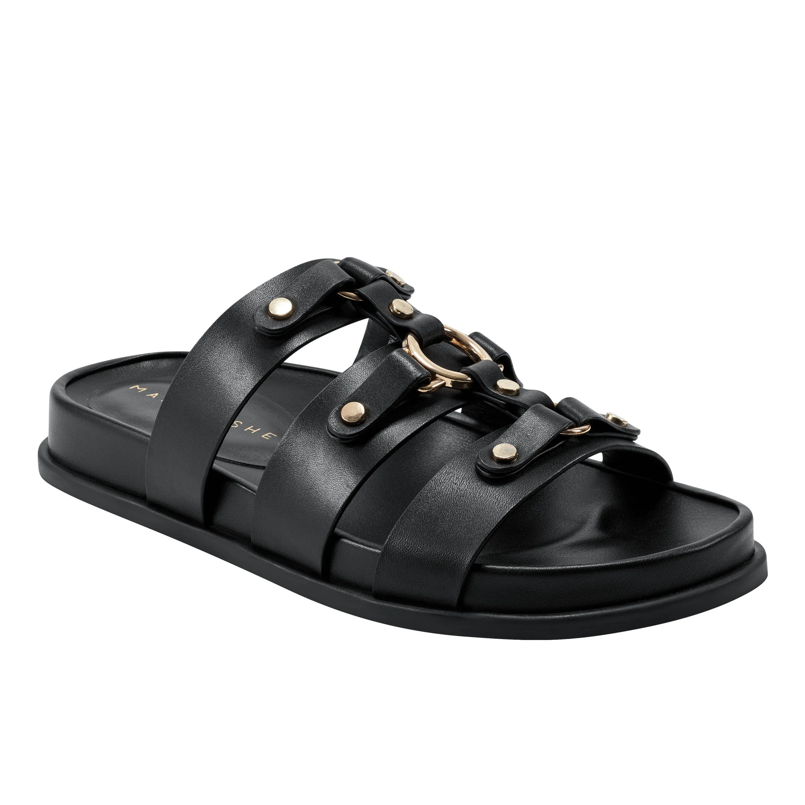 Verity Flat Footbed Sandal -MARC FISHER