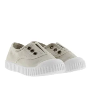 Victoria Boy's and Girl's Inglesa DREC Canvas Trainers - Hielo