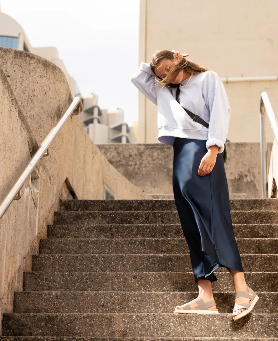 Women's Elle Backstrap Sandal Wide  |  Brindle/Birch KEEN