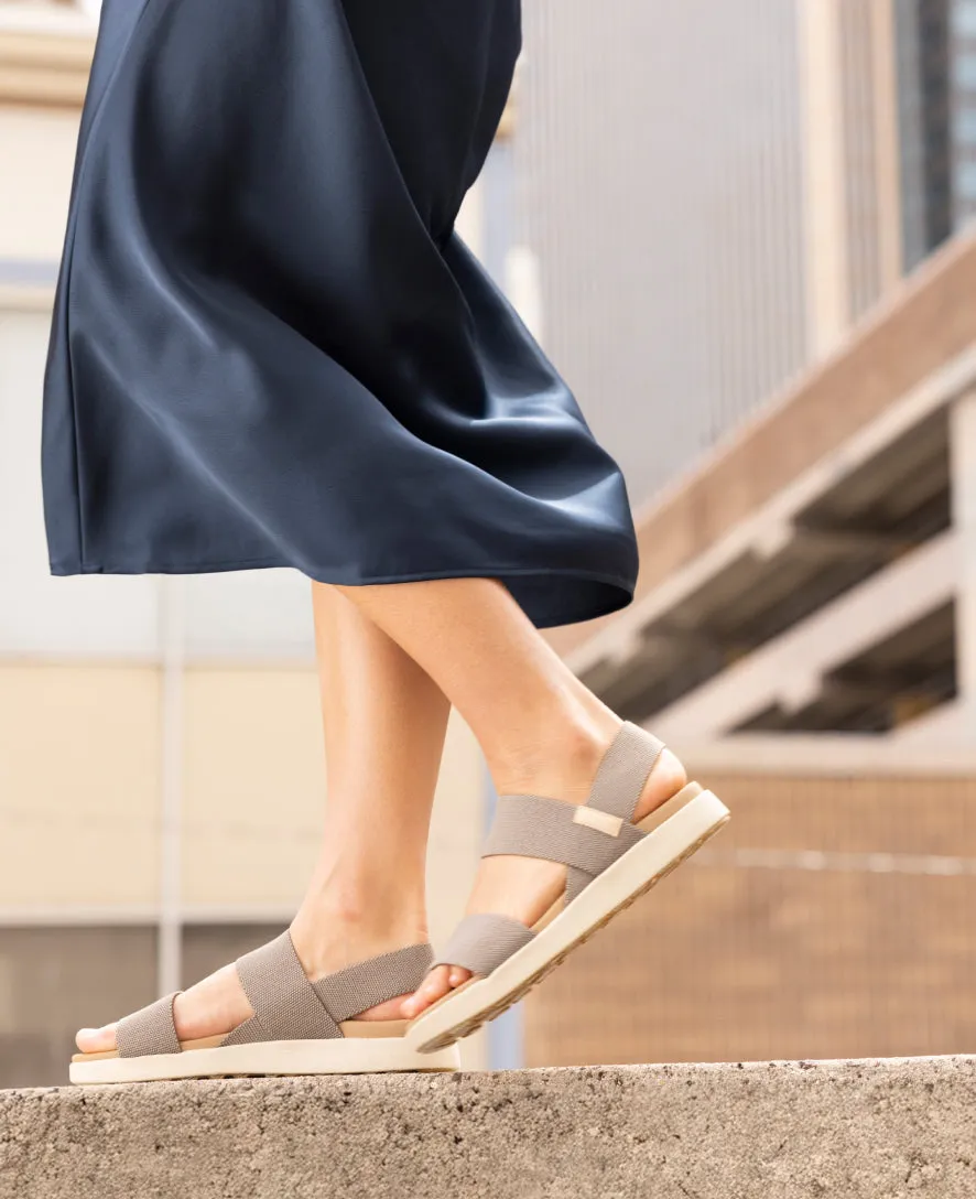 Women's Elle Backstrap Sandal Wide  |  Brindle/Birch KEEN