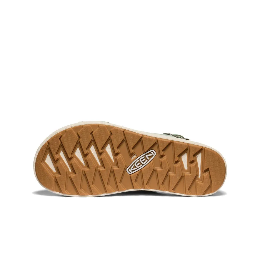 Women's Elle Luxe Cross Strap Sandal  |  Granite Green/Granite Green KEEN
