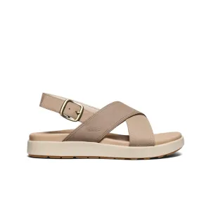 Women's Elle Luxe Cross Strap Sandal  |  Plaza Taupe/Brindle KEEN