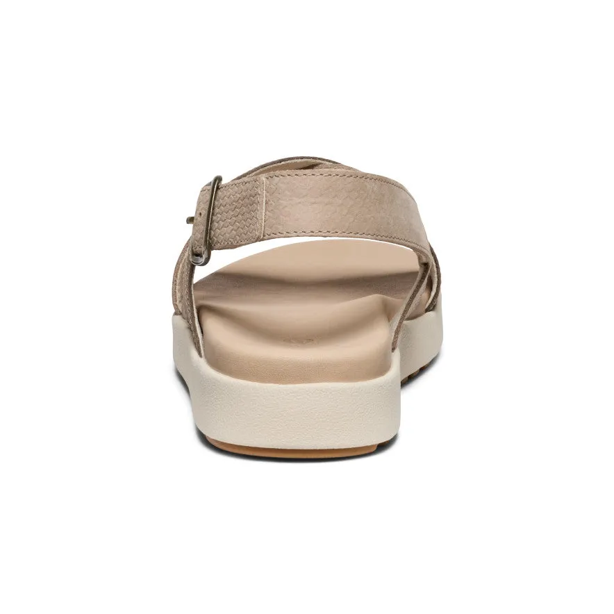 Women's Elle Luxe Cross Strap Sandal  |  Plaza Taupe/Brindle KEEN