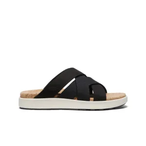 Women's Elle Mixed Slide  |  Black/Birch KEEN