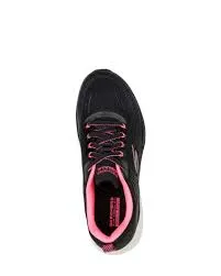 Women's Go Walk 6 - Stunning glow - BLACK/PINK