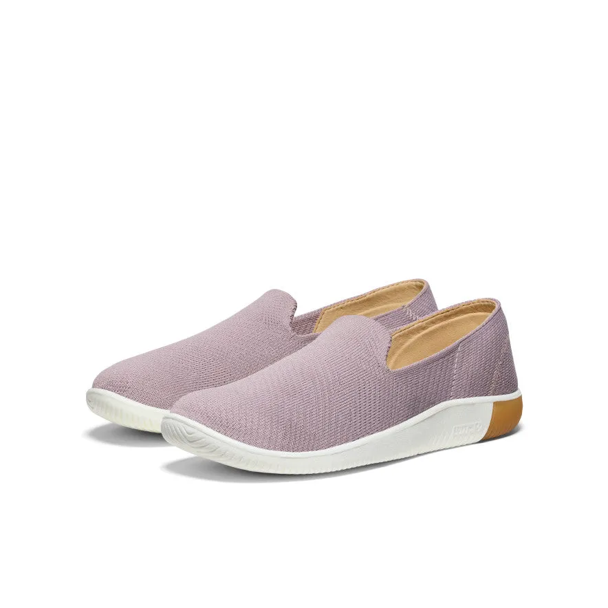 Women's KNX Knit Slip-On  |  Toadstool/Cameo Rose KEEN