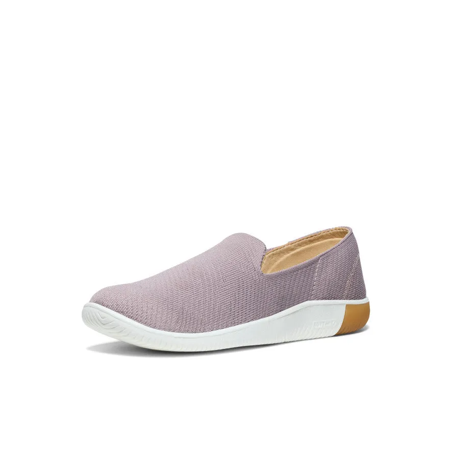 Women's KNX Knit Slip-On  |  Toadstool/Cameo Rose KEEN