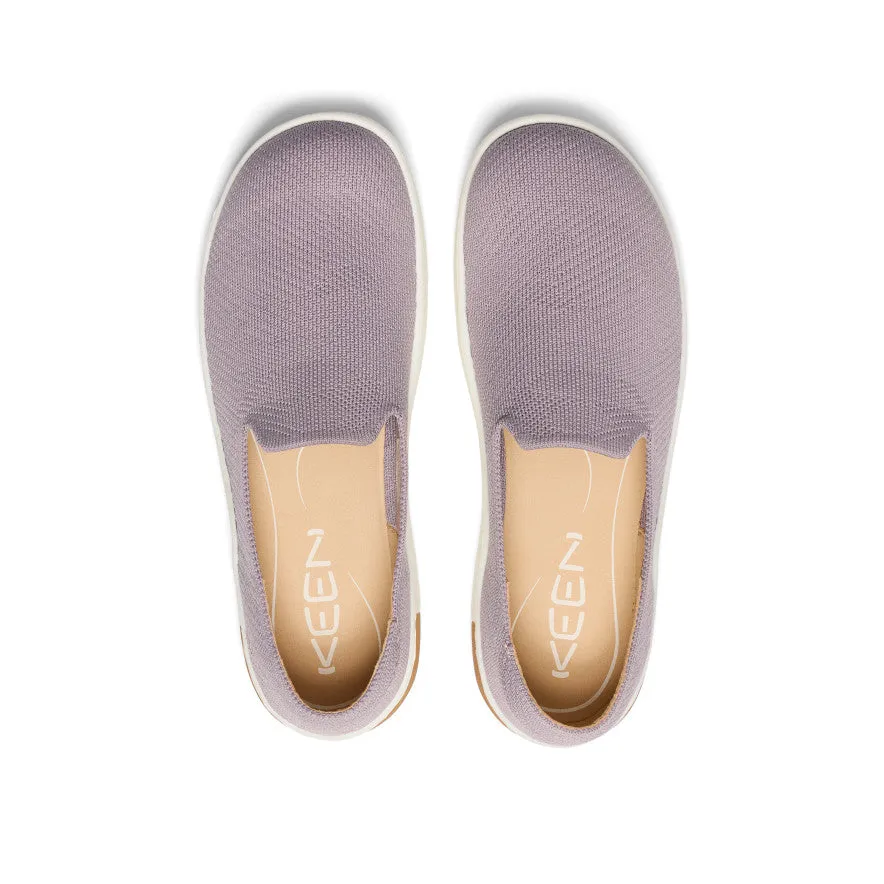Women's KNX Knit Slip-On  |  Toadstool/Cameo Rose KEEN