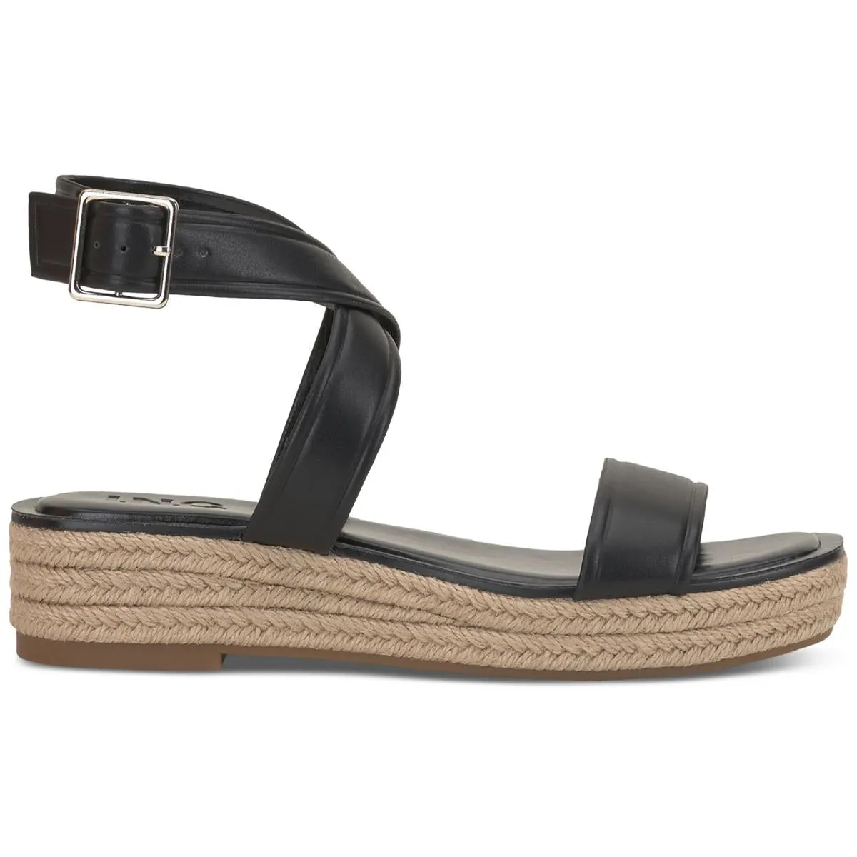 Womens Open Toe Strappy Platform Sandals