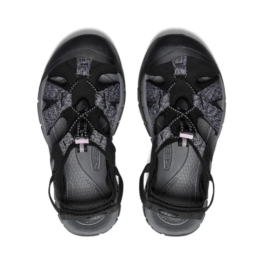 Women's Ravine H2 Sandal  |  Black/Dawn Pink KEEN