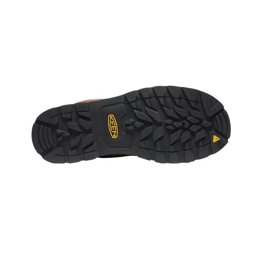 Women's Seattle 6" Waterproof Boot (Aluminum Toe)  |  Gingerbread/Black KEEN