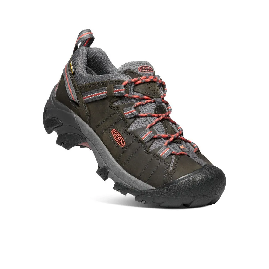 Women's Targhee II Waterproof  |  Magnet/Coral KEEN
