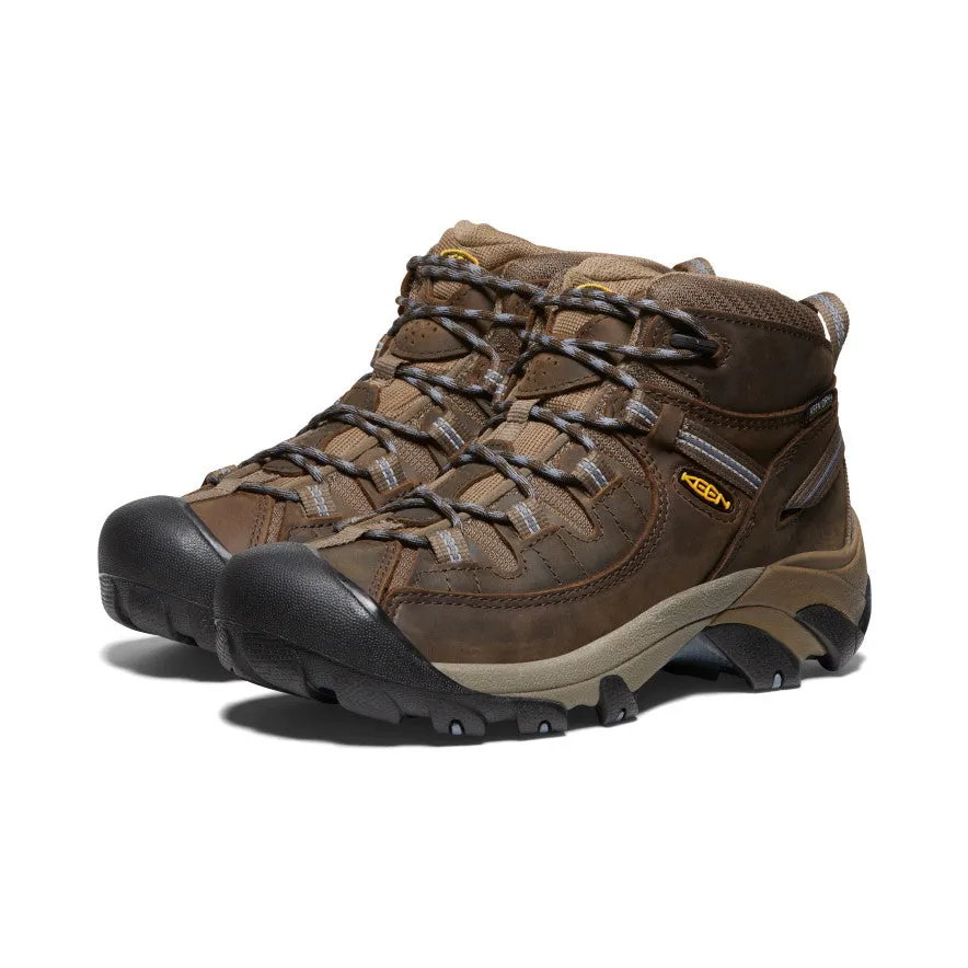 Women's Targhee II Waterproof Mid  |  Slate Black/Flint Stone KEEN
