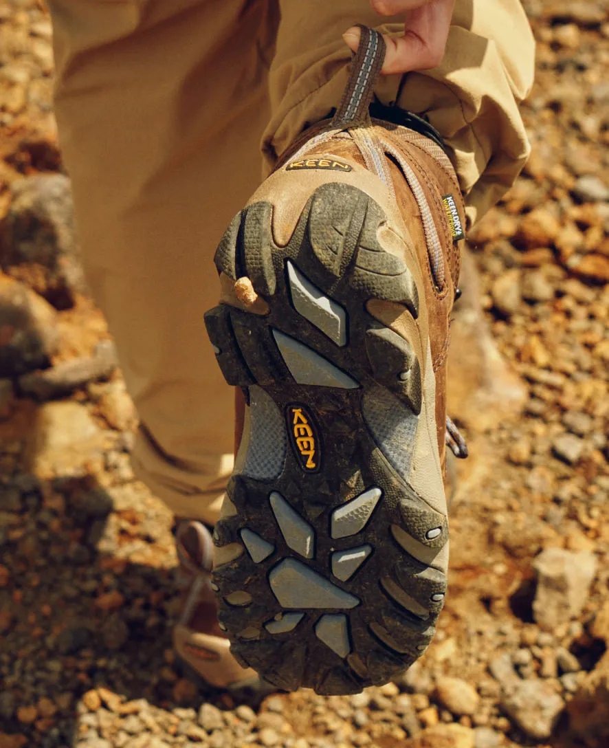 Women's Targhee II Waterproof Mid  |  Slate Black/Flint Stone KEEN